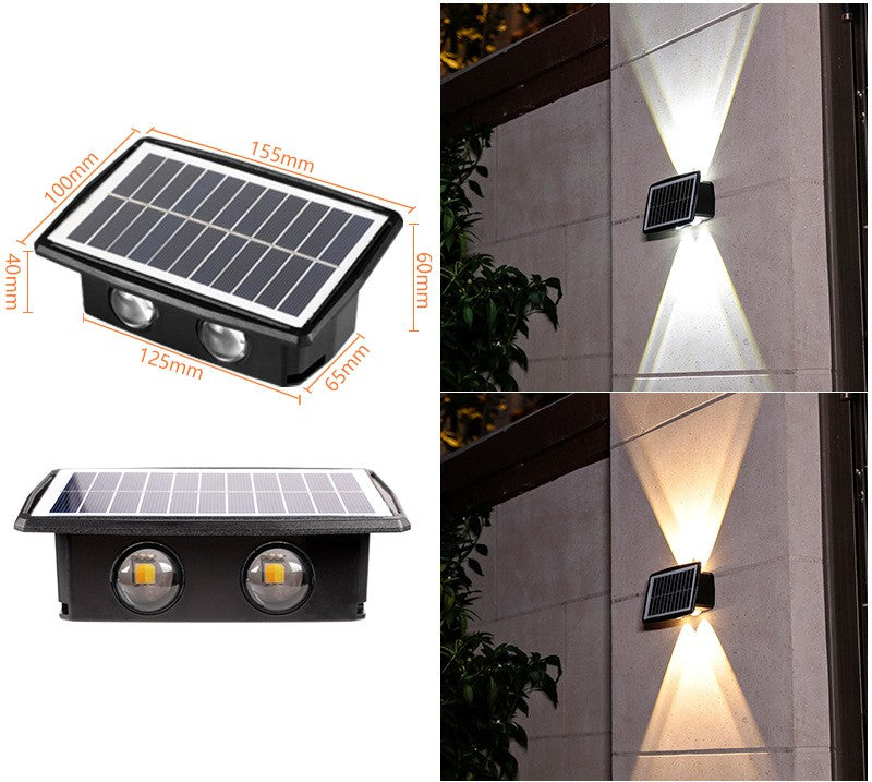 Ultra-Bright Waterproof Solar Wall Lights