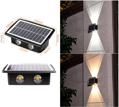 Ultra-Bright Waterproof Solar Wall Lights