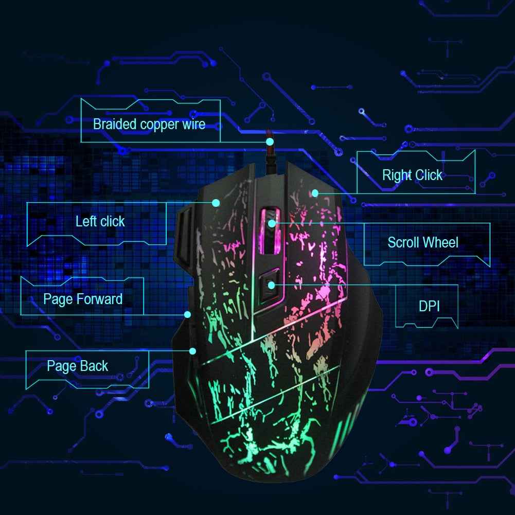 Ultra-Light Gaming Mouse – Computer - in use demonstration