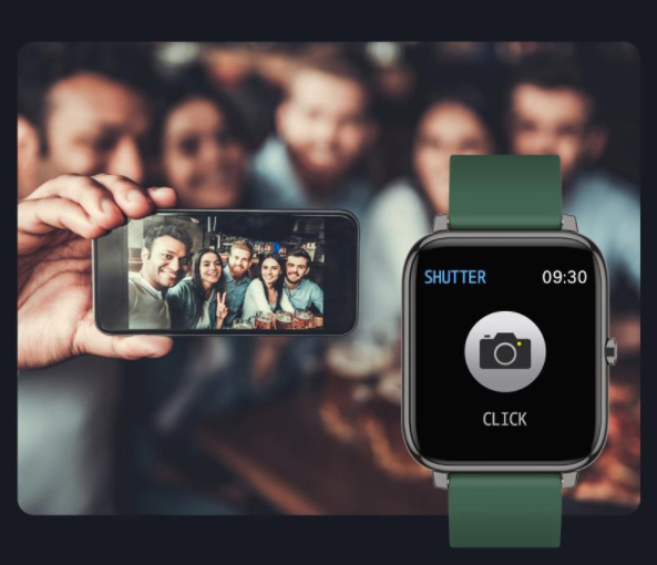 Premium Smart Watch – Waterproof - size comparison