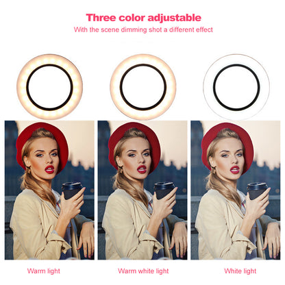 Dimmable Ring Light - connection ports detail