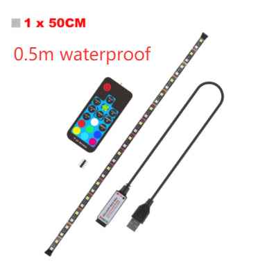 Smart App Control Led Strip Lights – Light Strip - back panel view