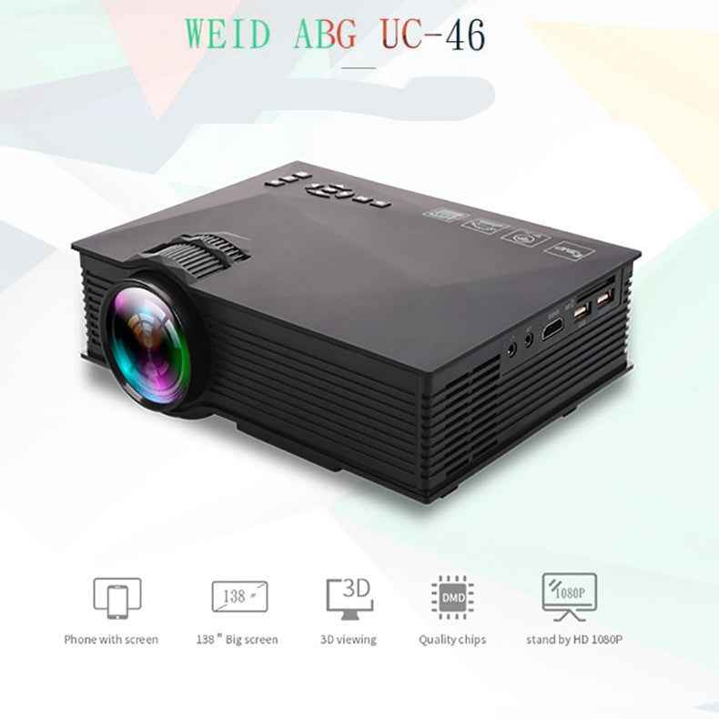 Hd 1080p Mini Projector – Mini Portable Mobile - close-up detail view