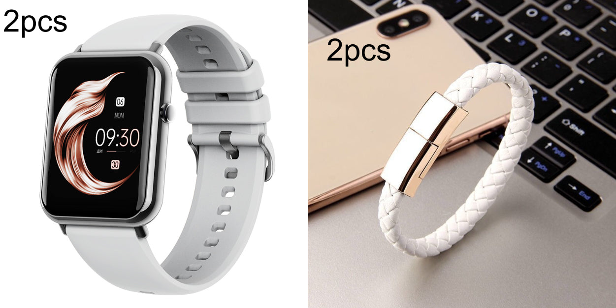 Hd Display Smart Watch – Premium Waterproof - size comparison