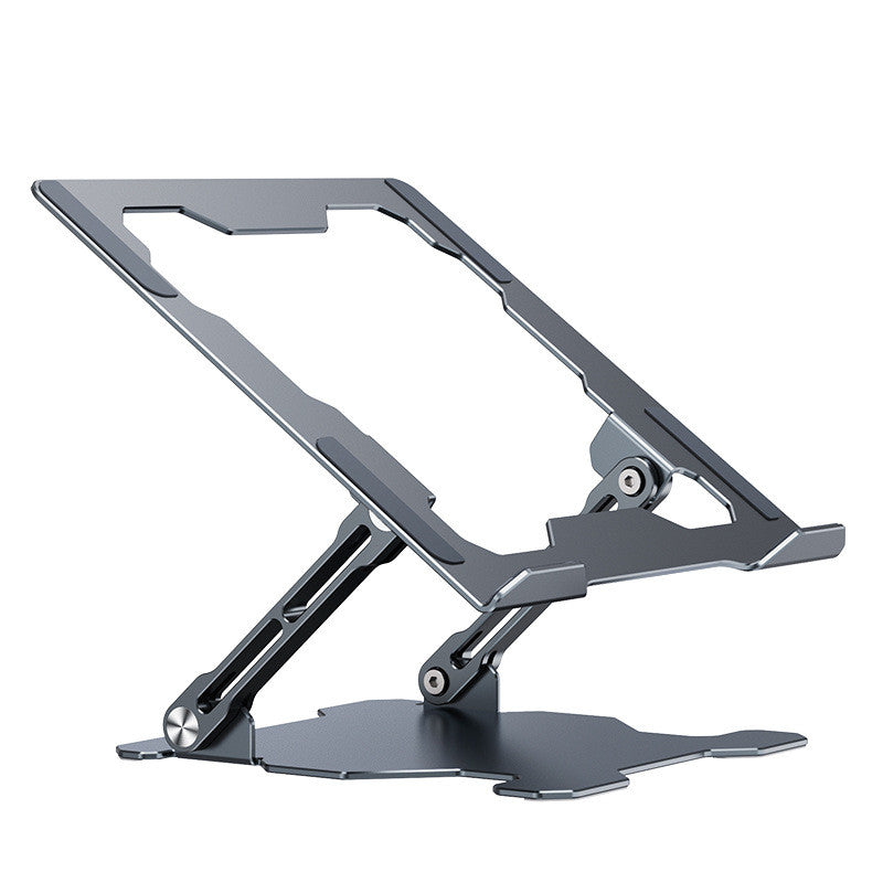 Ergonomic Laptop Stand – Adjustable Portable Computer - back panel view