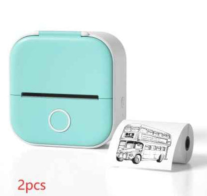 Portable Bluetooth Thermal Label & Mini Photo Printer