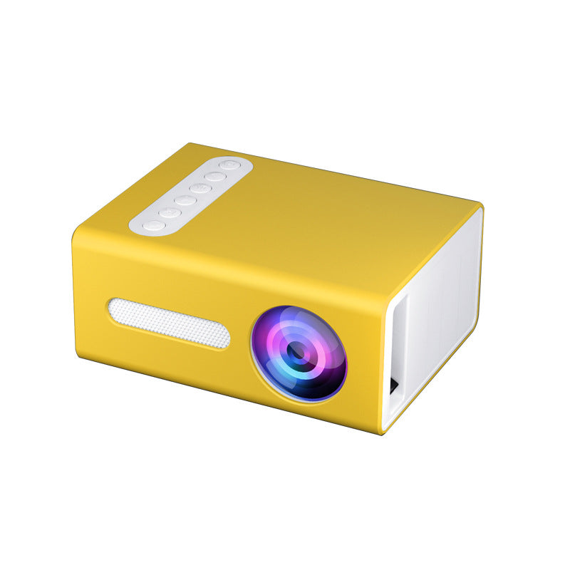 1080p Portable Mini Projector – Home Office T300 - connection ports detail