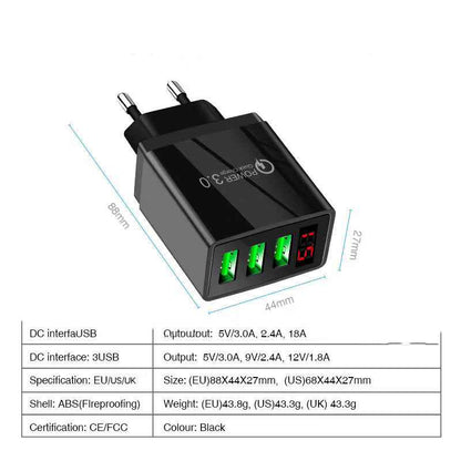 Smart App Control Led Strip Lights – Charger - close-up detail view