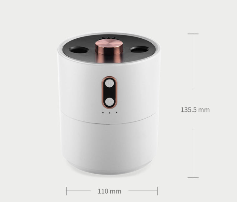 Portable Volcanic Flame Essential Oil Diffuser & Humidifier