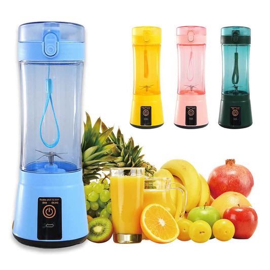 Portable USB Rechargeable Mini Smoothie Blender & Fruit Juicer