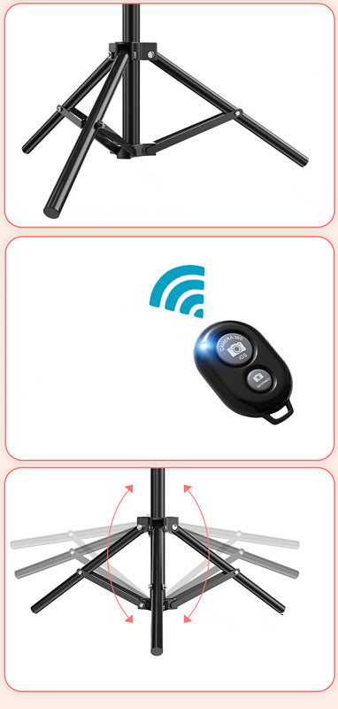 Dimmable Ring Light – Ring Selfie Beautifying - back panel view