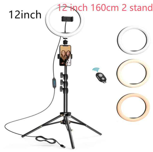 Dimmable Ring Light – Beauty - close-up detail view