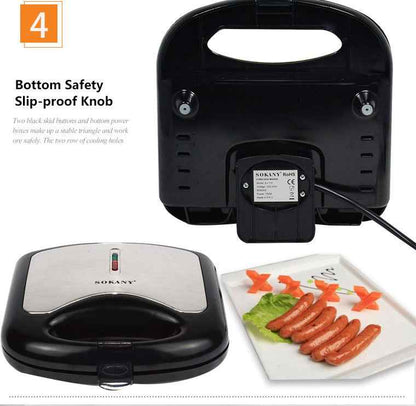 Electric Hot Dog Roller & Countertop Sausage Grill