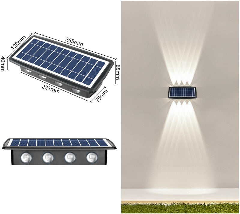 Ultra-Bright Waterproof Solar Wall Lights