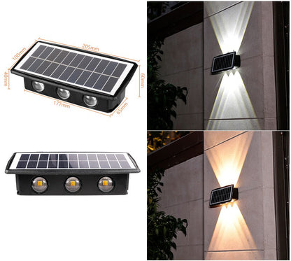 Ultra-Bright Waterproof Solar Wall Lights
