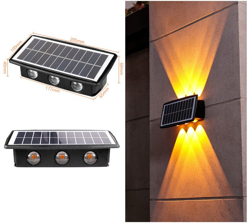 Ultra-Bright Waterproof Solar Wall Lights