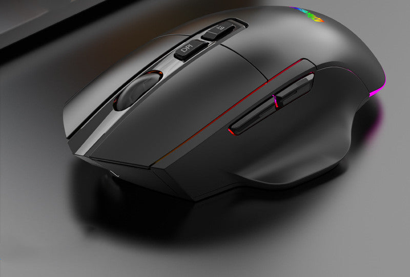 Ultra-Light Gaming Mouse – Rechargeable Wireless High-Value - size comparison