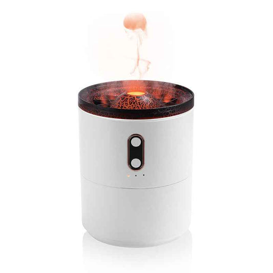 Portable Volcanic Flame Essential Oil Diffuser & Humidifier
