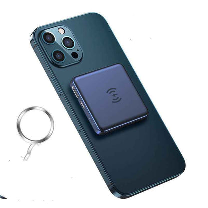 10000mah Ultra-Slim Portable Power Bank – Magnetic Wireless Power