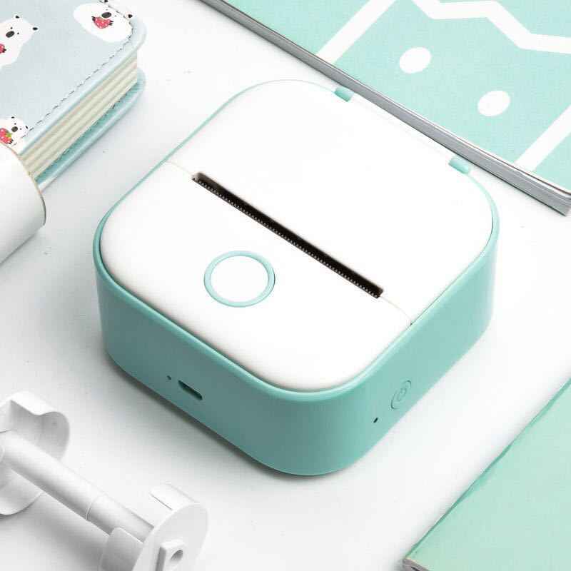 Portable Bluetooth Thermal Label & Mini Photo Printer
