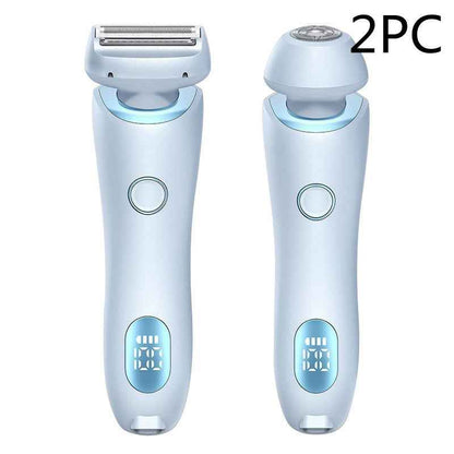 2-in-1 USB Rechargeable Women's Epilator & Full Body Electric Trimmer