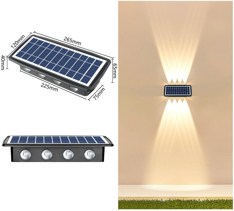 Ultra-Bright Waterproof Solar Wall Lights
