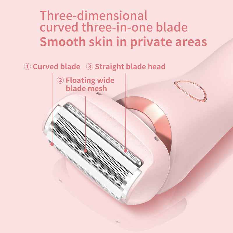 2-in-1 USB Rechargeable Women's Epilator & Full Body Electric Trimmer