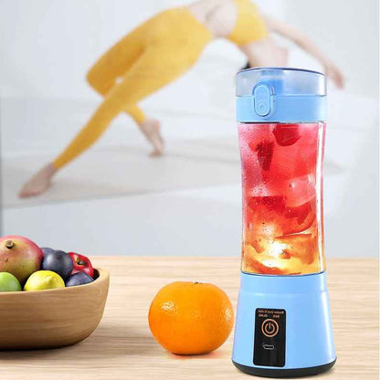 Portable USB Rechargeable Mini Smoothie Blender & Fruit Juicer