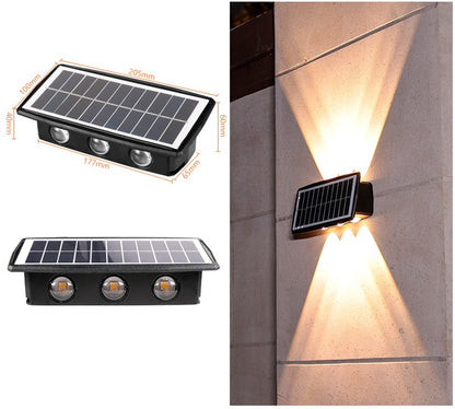 Ultra-Bright Waterproof Solar Wall Lights