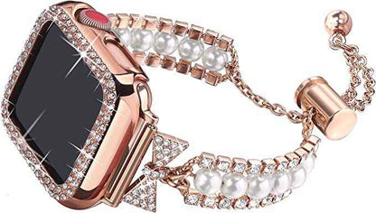 Waterproof Smart Watch – Pearl Bracelet Band - in use demonstration