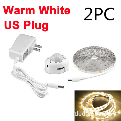Smart App Control Led Strip Lights – Intelligent Sensor Light - packaging and contents