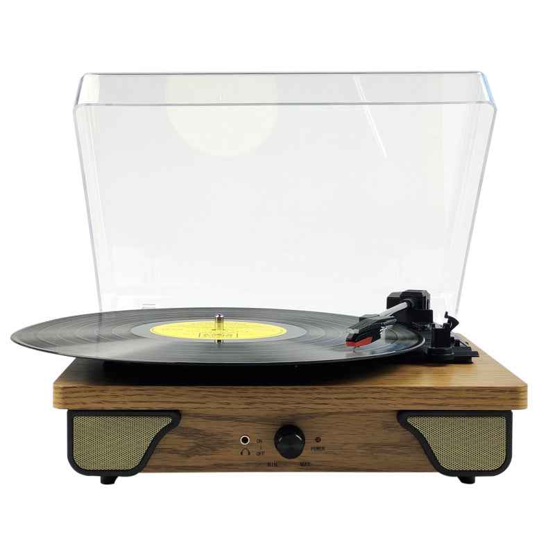 Waterproof Portable Bluetooth Speaker – Turntable - close-up detail view