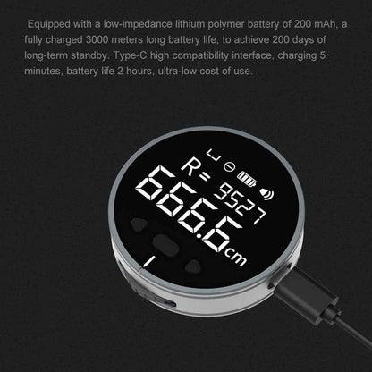High-Precision Digital LCD Electronic Tape Measure & Ruler